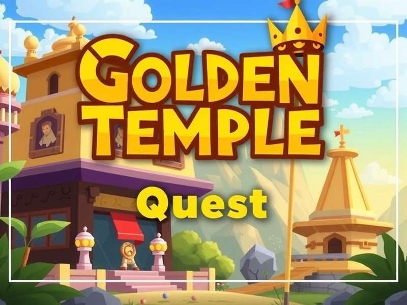 Golden Temple Quest - Explore the Sacred Temple Golden Temple Quest Game Banner